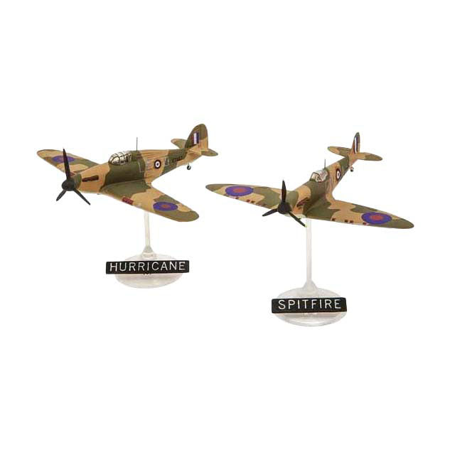 Kit modello Revell - spitfire mk.1a hurricane mk.1 1:144 - 31 pz.