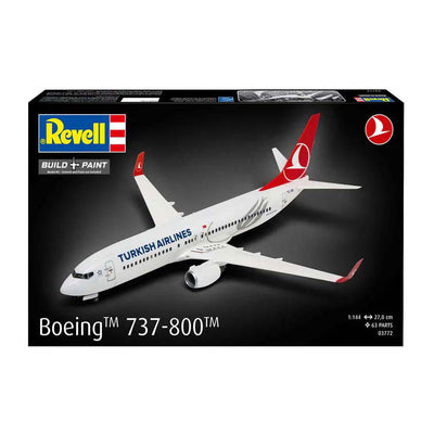 Kit modello Revell - Boeing 737-800 Turkish Airlines 1:144 - 63 pz.