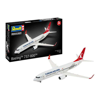 Kit modello Revell - Boeing 737-800 Turkish Airlines 1:144 - 63 pz.