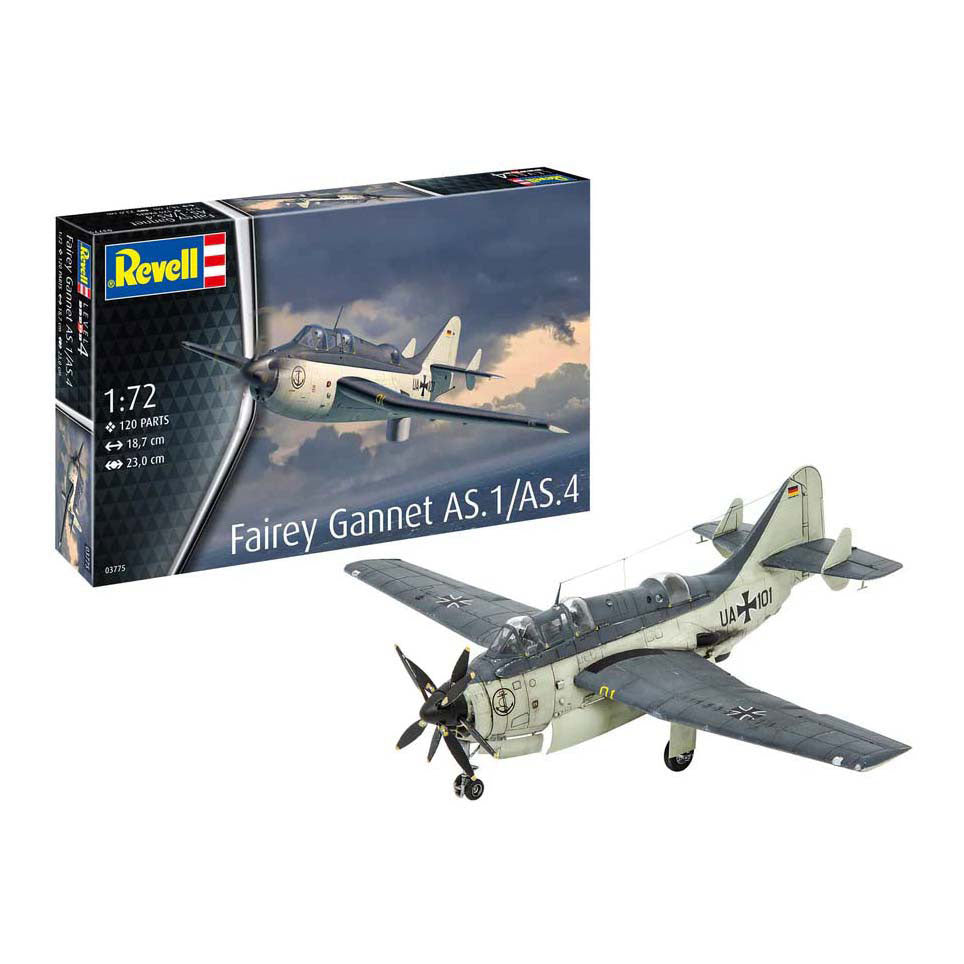 Kit modello Revell - Fairey Gannet as.1 as.4