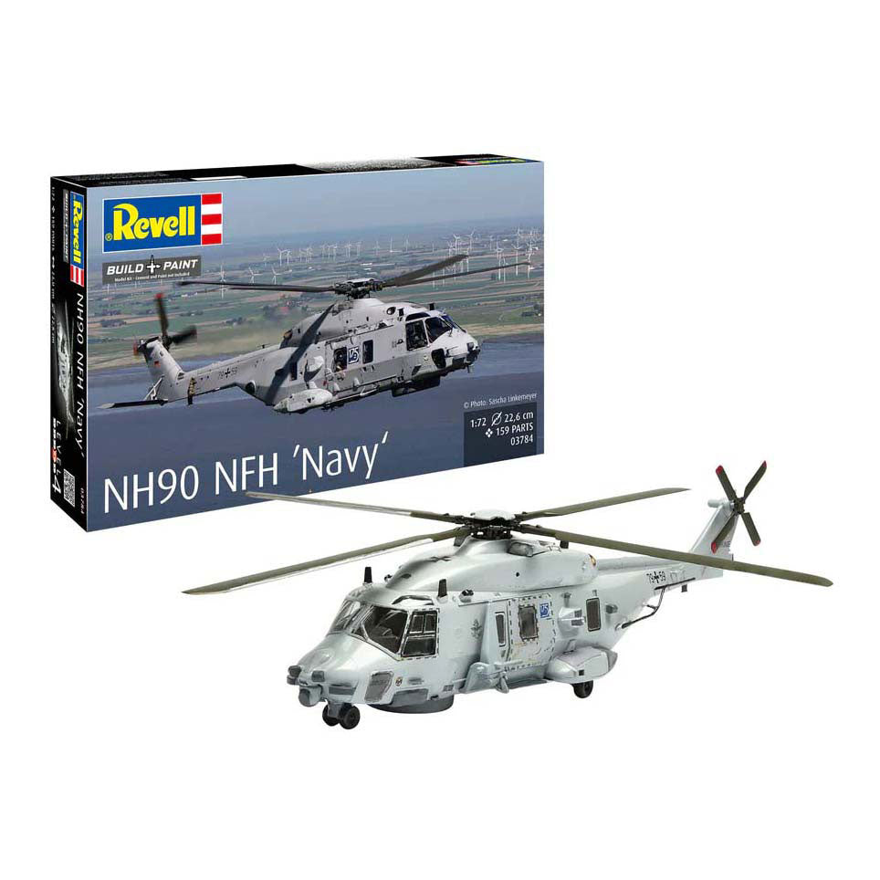 Kit modello Revell - nh90 nfh navy 1:72 - 159 pz.