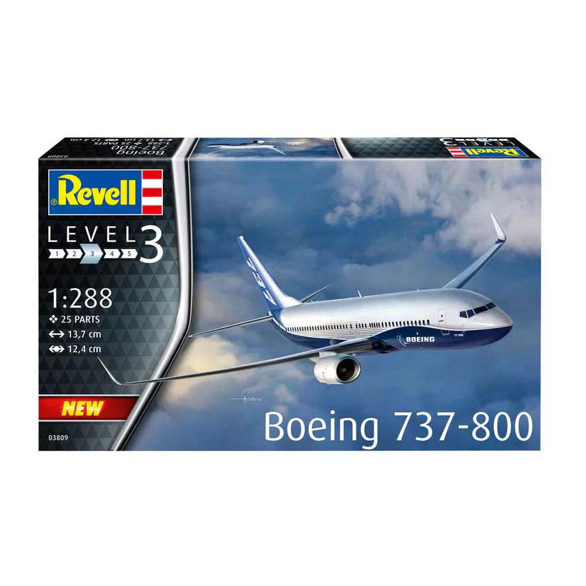 Kit modello Revell - Boeing 737-800 1:288 - 25 pz.