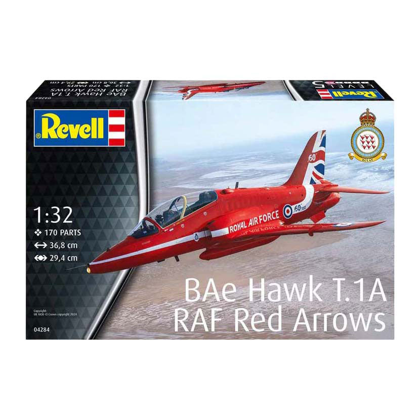 Maqueta Revell - bae hawk t.1a - flechas rojas 1:32 - 170pzs.