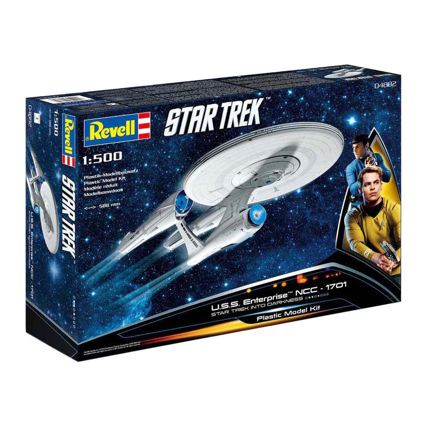 Kit modello Revell - uss enterprise ncc-1701 1:500 - 91 pz.