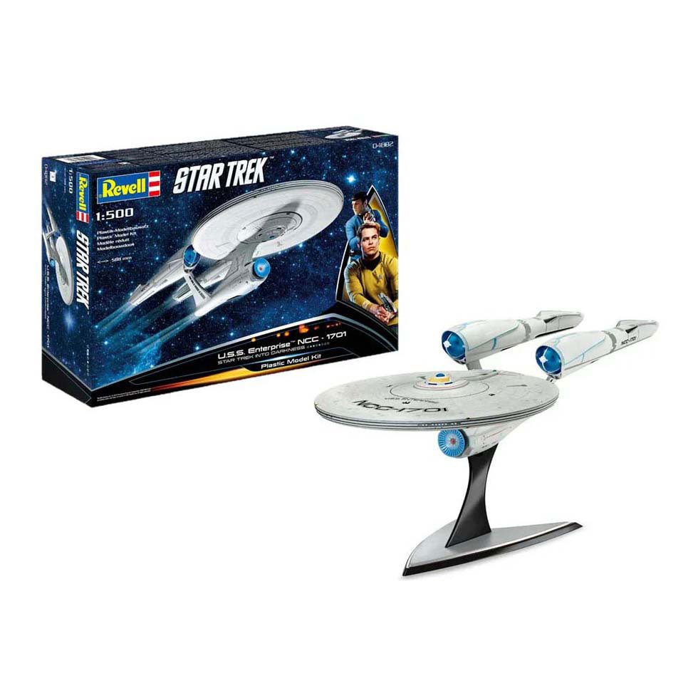 Kit modello Revell - uss enterprise ncc-1701 1:500 - 91 pz.