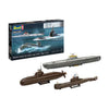 Kit modello Revell - 70 anni Bundeswehr-Wilhelm Bauer, tipo 206a, classe 2 1:144 - 154 pz.