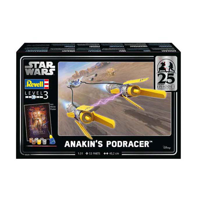 Maqueta Revell star wars - anakin's podracer 1:31 - 53 piezas.