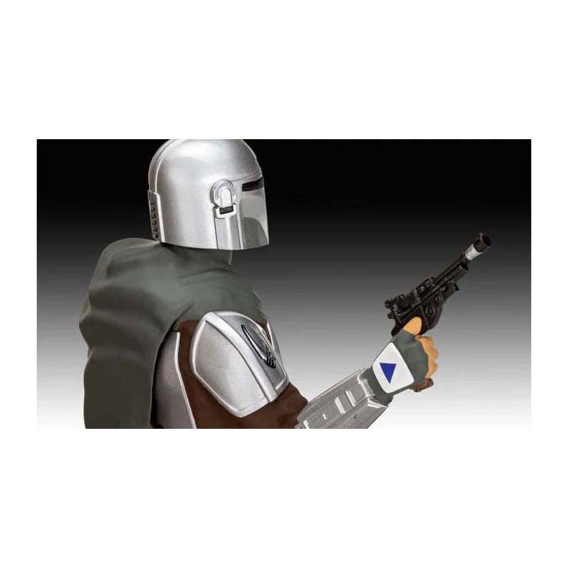 Revell model kit star wars - din djarin el cazarrecompensas el mandaloriano 1:9 - 60uds.