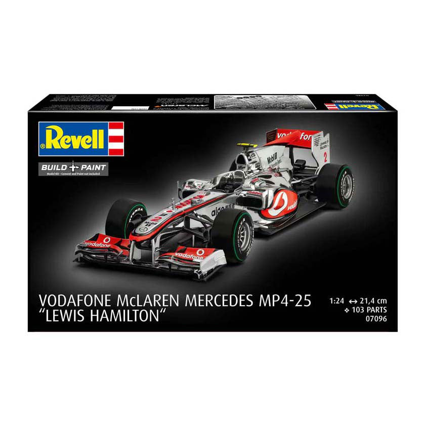 Kit modello Revell - vodafone mclaren mercedes mp4-25 l. hamilton 1:24 - 103 pz.