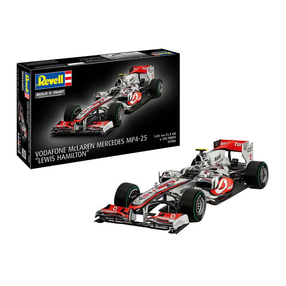 Kit modello Revell - vodafone mclaren mercedes mp4-25 l. hamilton 1:24 - 103 pz.