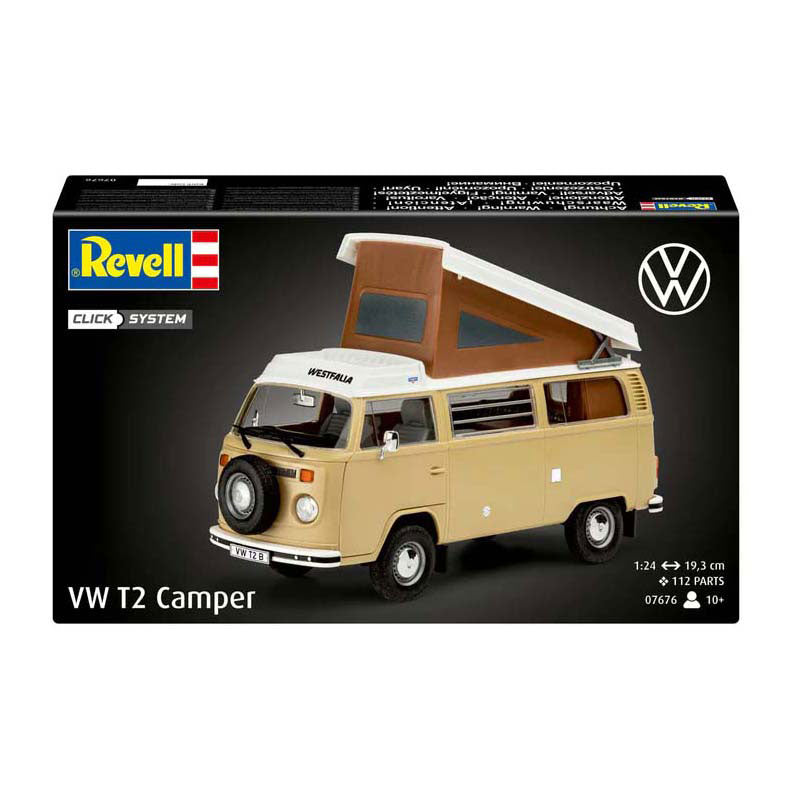 Kit modello Revell - camper vw t2 1:24 - 112 pz.
