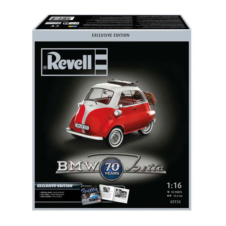 Kit modello Revell - BMW Isetta 250 - 70 anni dell'Isetta 1:16 - 94 pezzi.