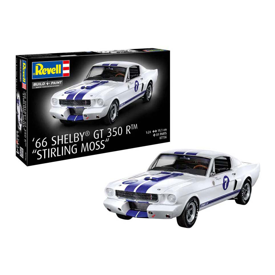 Kit modello Revell - 1966 Shelby GT 350 R Stirling Moss 1:24 - 81 pz.
