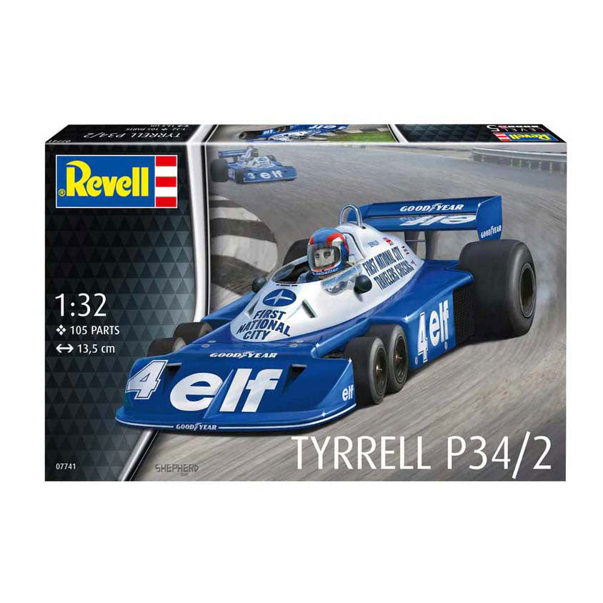 Maqueta Revell - tyrrel p34 2 1:32 - 105 uds.