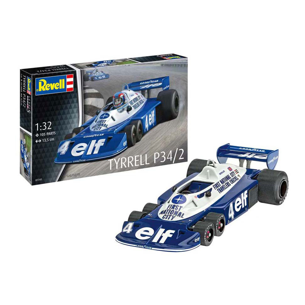 Maqueta Revell - tyrrel p34 2 1:32 - 105 uds.