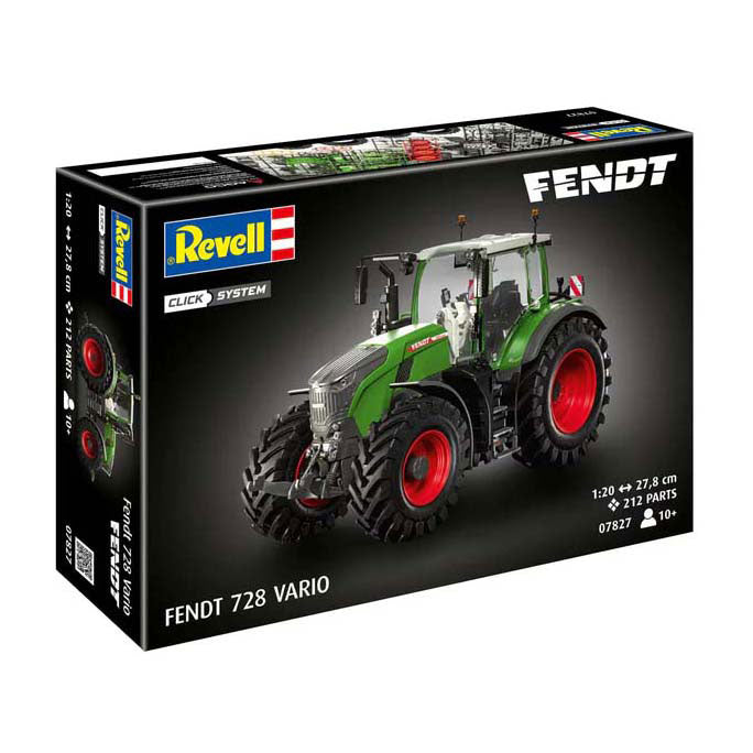 Revell kit modello fendt 728 vario trattore 1:20 - 212 pezzi.