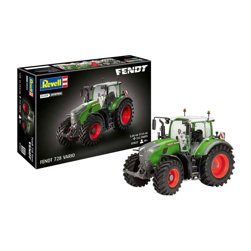 Revell kit modello fendt 728 vario trattore 1:20 - 212 pezzi.