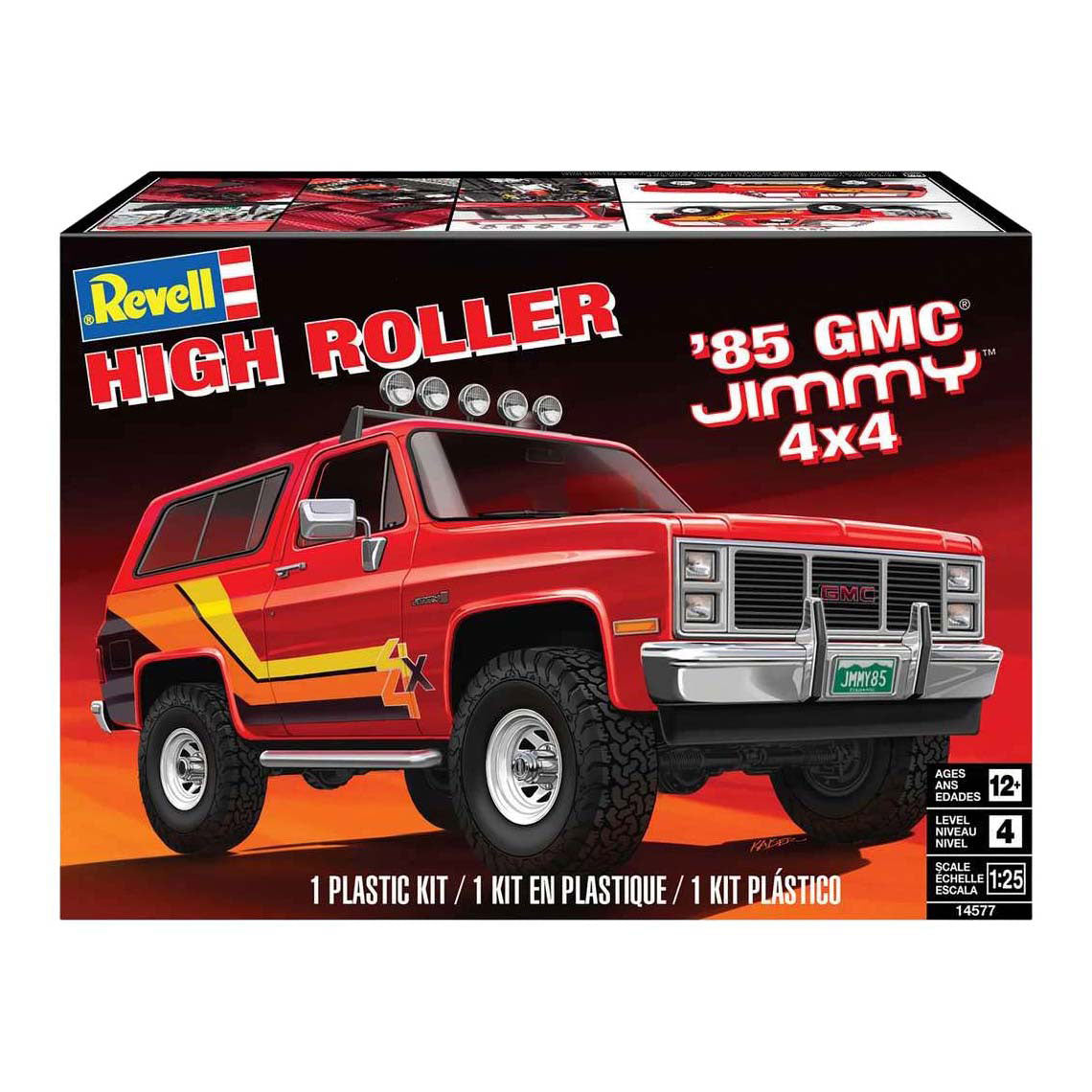 Kit modello Revell - '85 GMC Jimmy High Roller 1:25