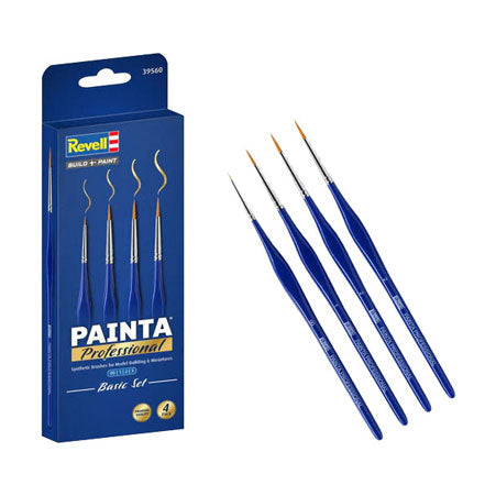 Juego básico de pinceles profesionales Revell painta.