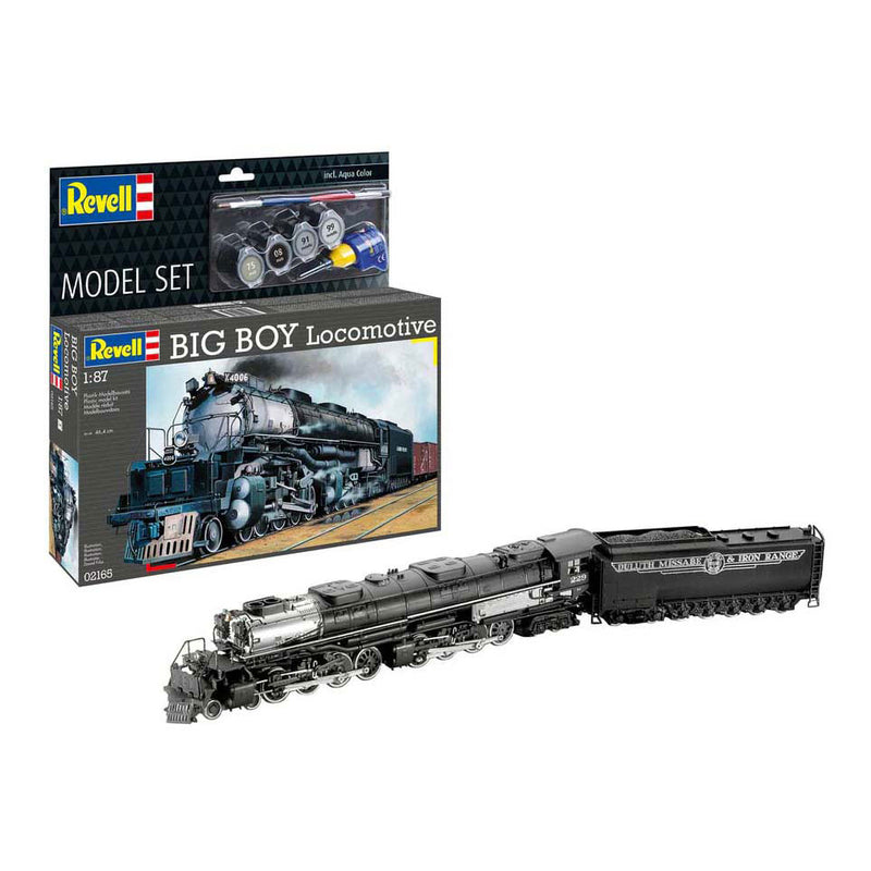 Kit modello Revell - locomotiva Big Boy 1:87 - 233 pz.
