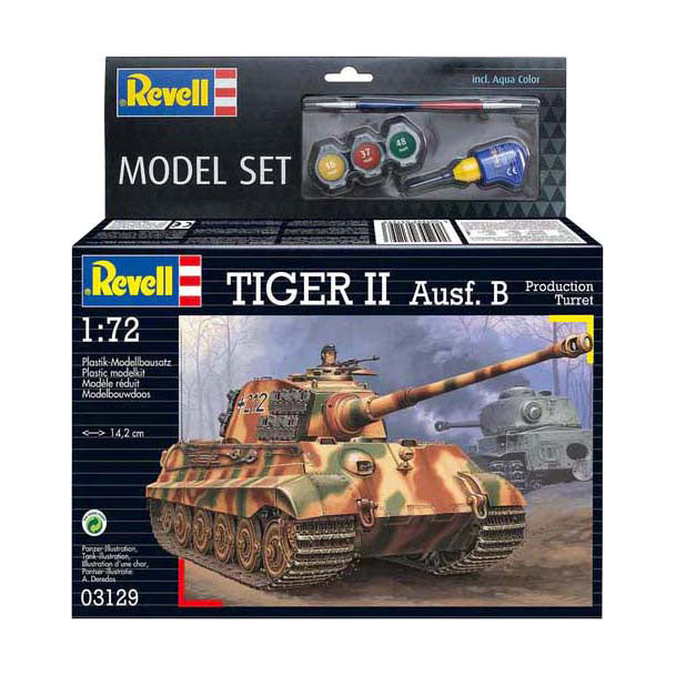 Maqueta de revell - tigre ii ausf. b 1:72 - 144 uds.