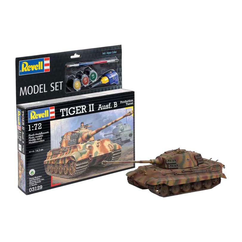Maqueta de revell - tigre ii ausf. b 1:72 - 144 uds.