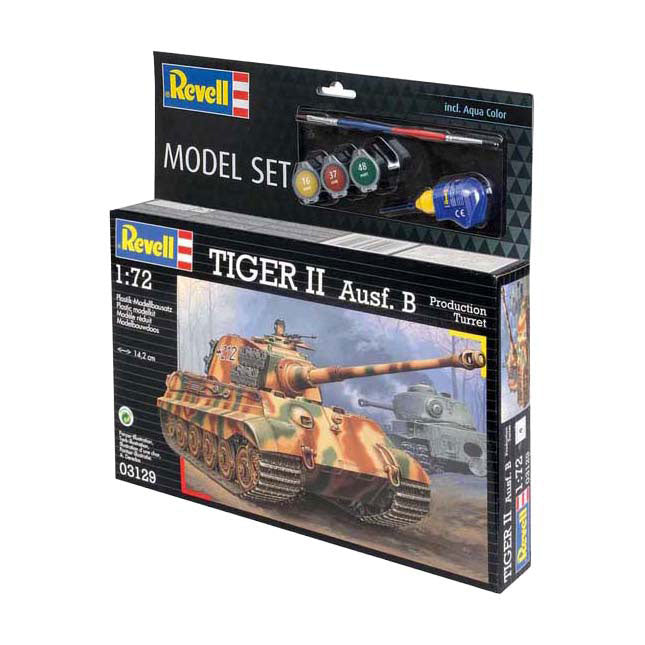 Maqueta de revell - tigre ii ausf. b 1:72 - 144 uds.