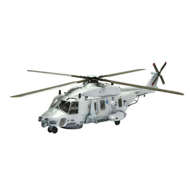 Kit modello Revell - nh90 nfh navy 1:72 - incl. colori base della vernice aqua color
