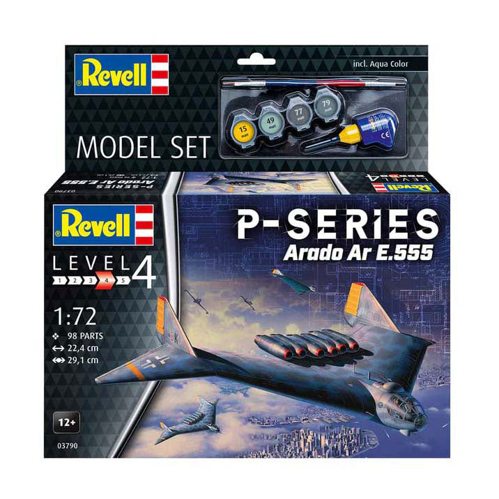 Maqueta Revell - serie p - ar555 1:72 - 98 uds.