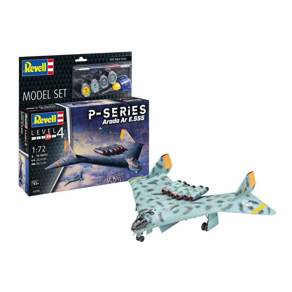 Maqueta Revell - serie p - ar555 1:72 - 98 uds.