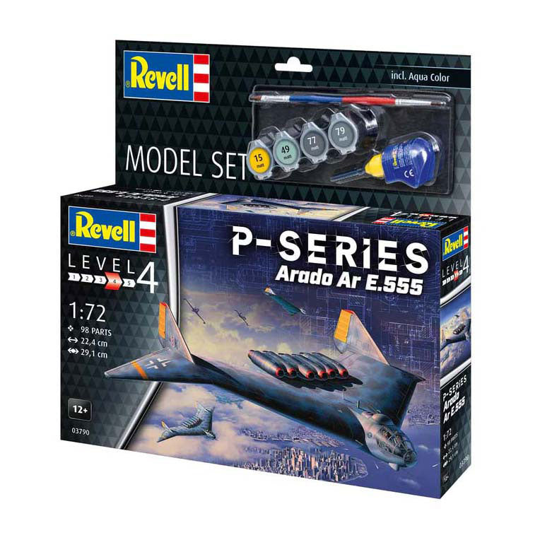 Maqueta Revell - serie p - ar555 1:72 - 98 uds.