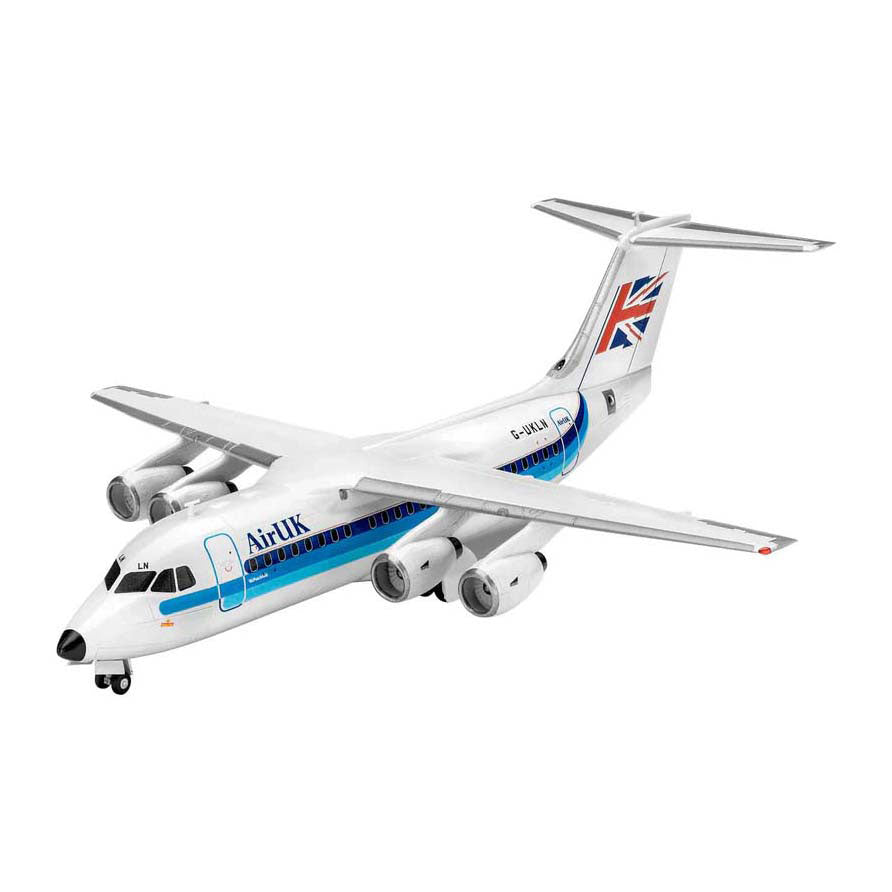Maqueta Revell - bae 146-200 airuk 1:144 - 63 piezas.