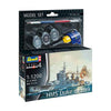 Kit de construcción de maquetas Revell - acorazado hms duque de york 1:1200 - 45 piezas.
