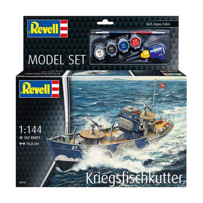 Maqueta Revell - kfk (kriegsfischkutter) 1:144 - 102 uds.