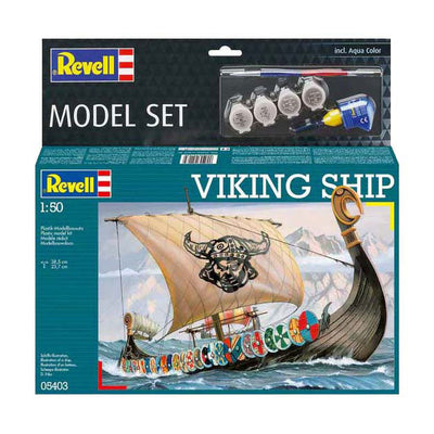 Kit de construcción de maquetas Revell - barco vikingo 1:50