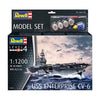 Kit modello Revell - uss enterprise cv-6 1:1200 - 38 pz.