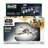 Kit modello Revell - il mandalorian: x-wing di carson tevi 1:57 - 38 pz.