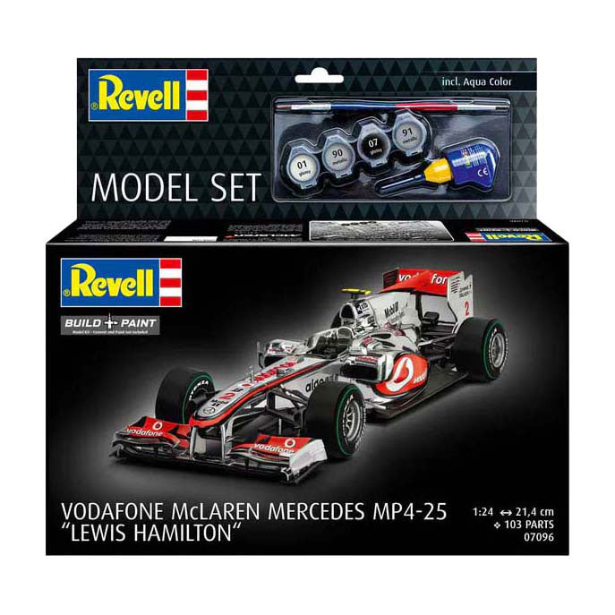 Kit modello Revell - vodafone mclaren mercedes mp4-25 l. hamilton 1:24 - 103 pz.