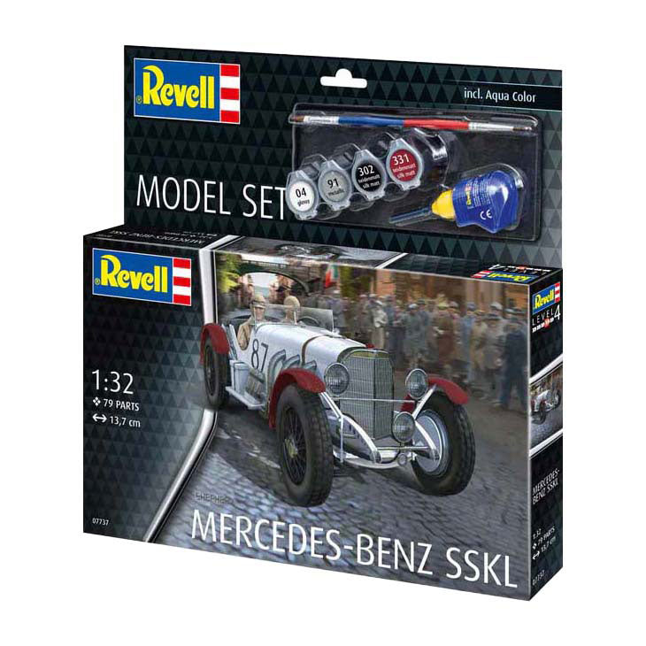 Kit modello Revell - Mercedes-Benz SSKL 1:32 - 79 pezzi.