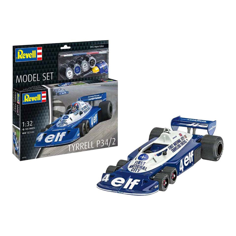 Kit modello Revell - Tyrrel P34 2 1:32 - 105 pz.
