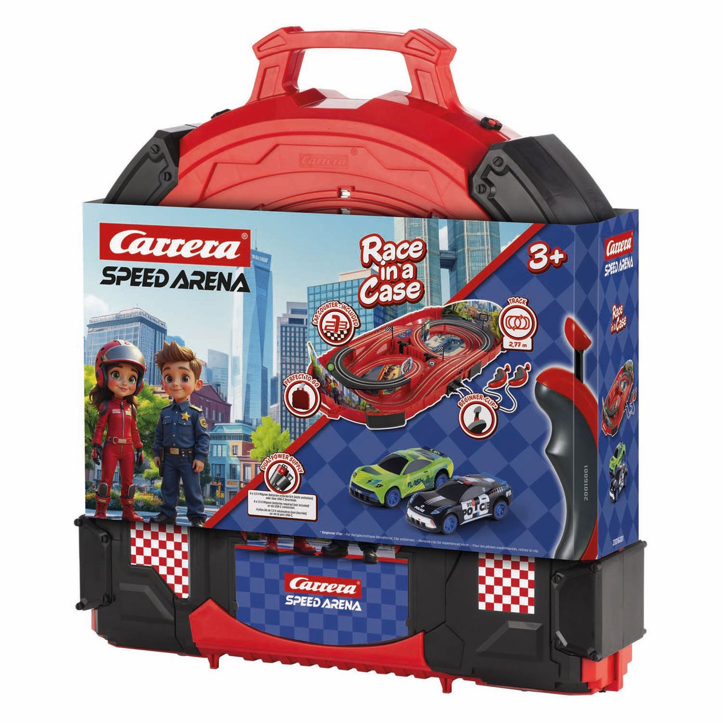 Carrera speed arena - racebaan police chase