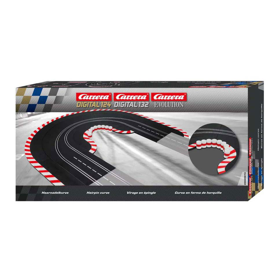 Carrera tornante set piste da corsa 1:24