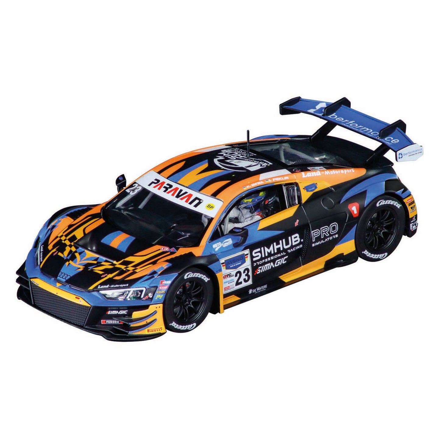 Pista da corsa digitale Carrera 1:24 con 2 auto da corsa
