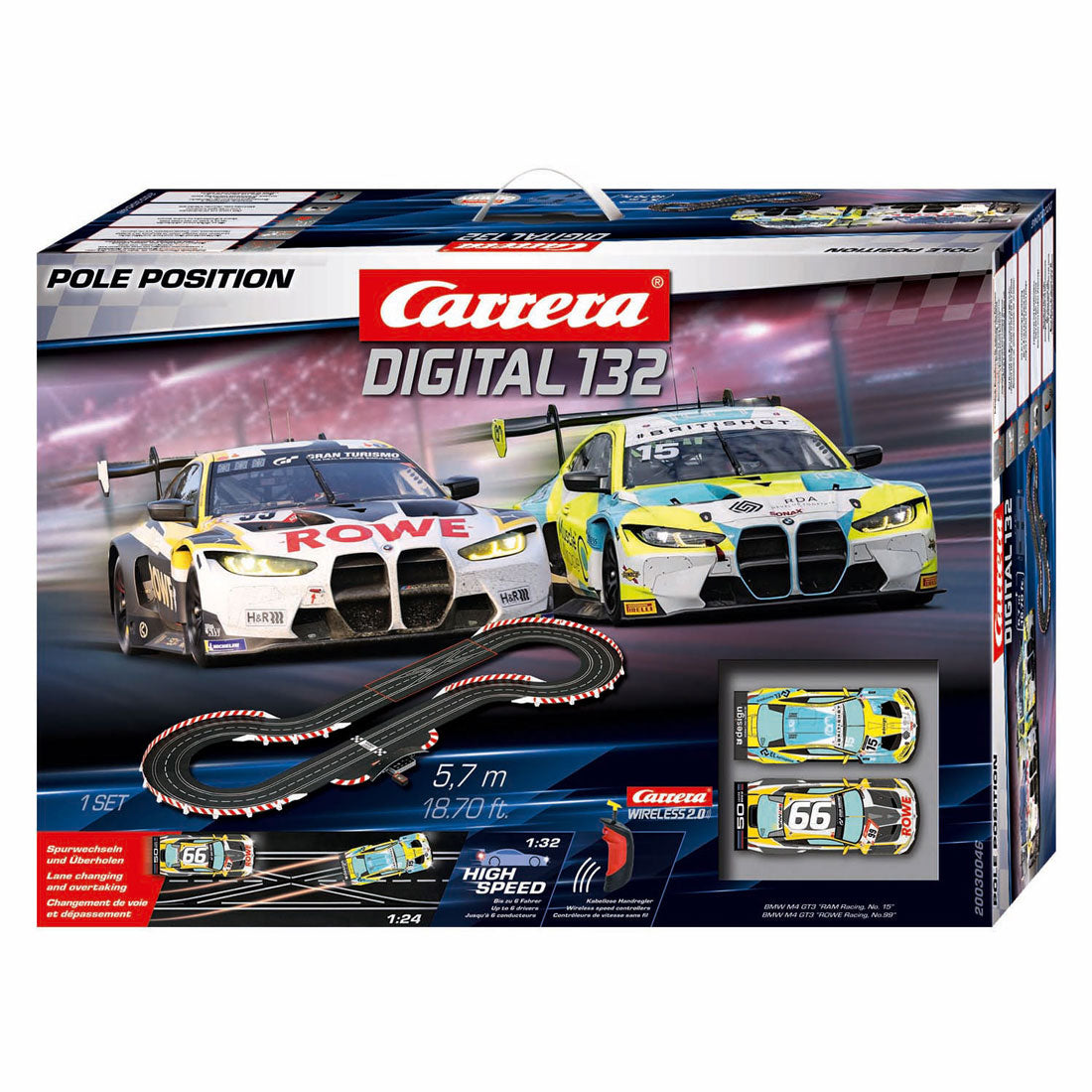 Pole position Carrera - pista digitale 132