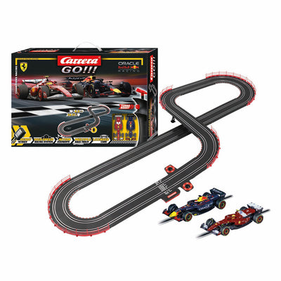 Vai Carrera!!! pista da corsa - corsa dei campioni m. verstappen n.1 contro l. Hamilton n.44