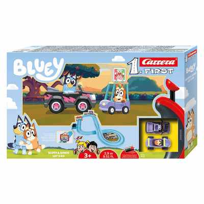 Prima pista Carrera - Bluey contro bingo andiamo a 2,9 m