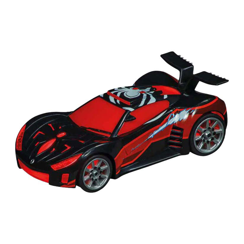 Cambio di velocità Carrera Spider-Man nero - 1:43