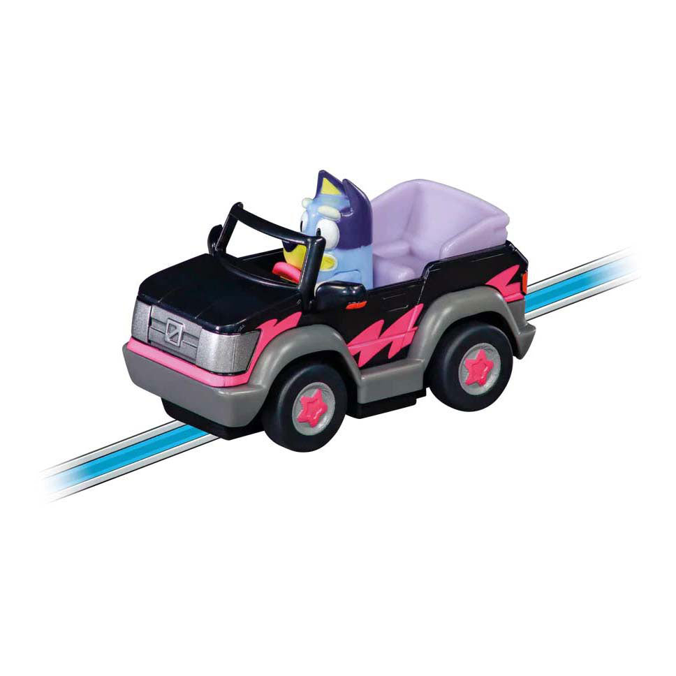 La prima macchina da corsa blu Carrera - 1:50