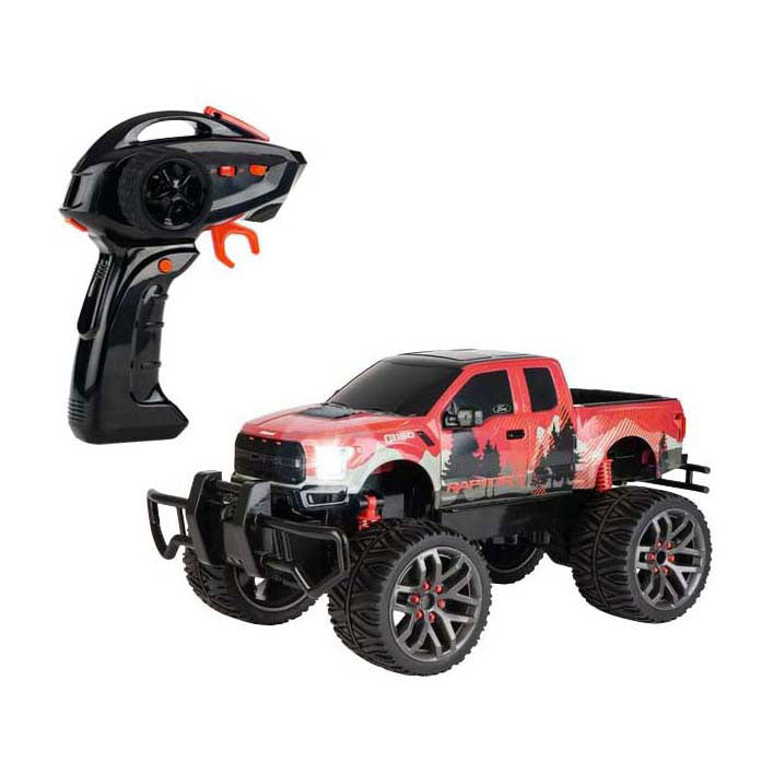 Coche carrera rc vehículo - coche rc ford raptor f-150 r b - 1:14