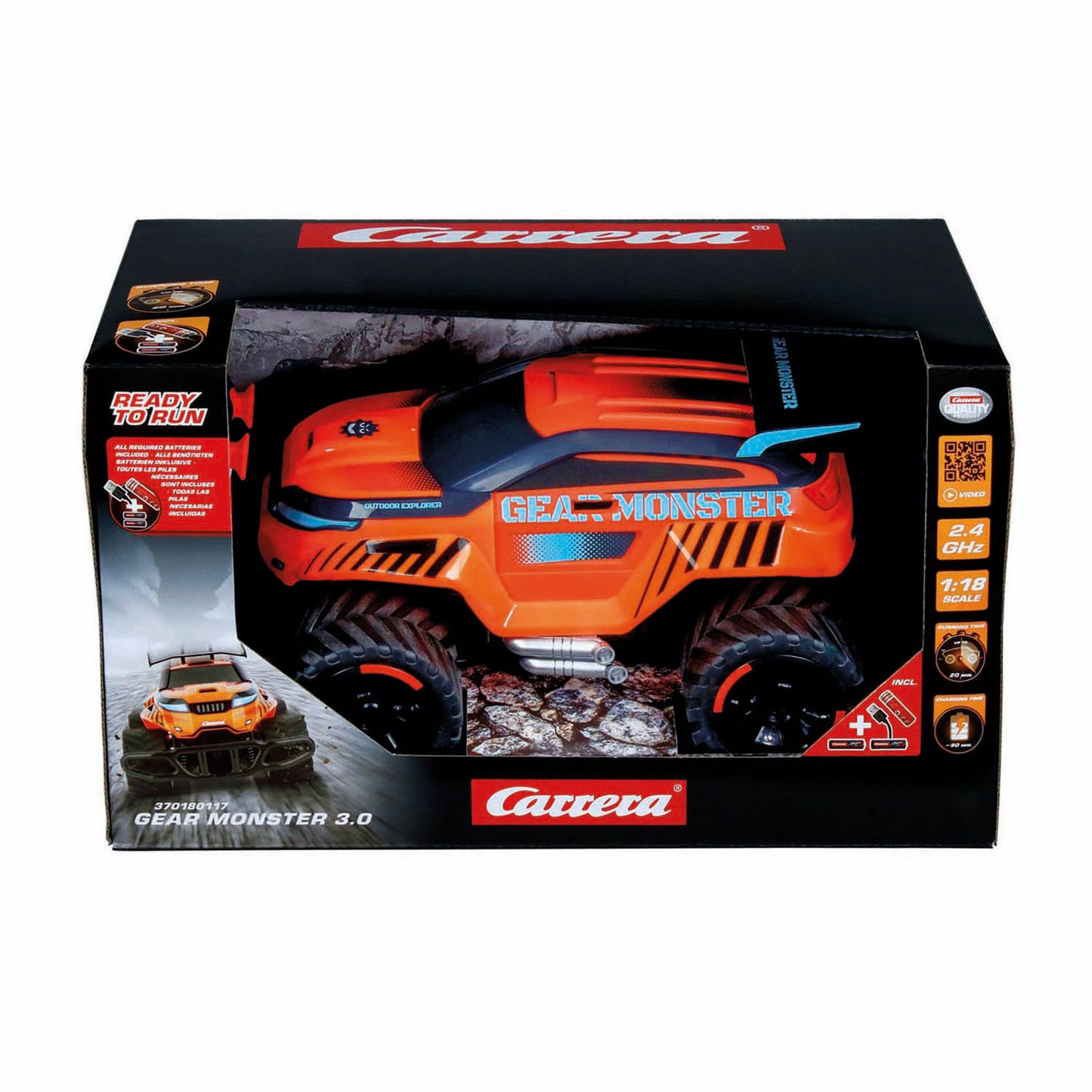 Carrera rc 2,4ghz gear monster 3.0